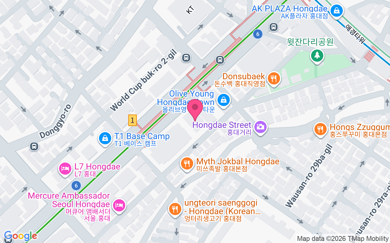Google rating & map